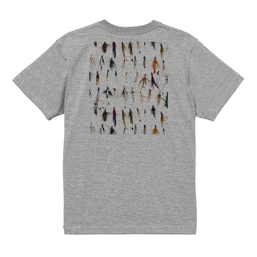 【Tシャツ】フライのパターン 5.6oz Cotton:100%