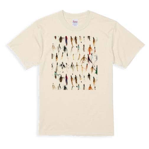 【Tシャツ】フライのパターン 5.6oz Cotton:100%