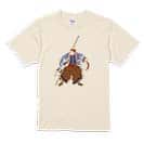 【Tシャツ】浮世絵　大石内蔵助 5.6oz Cotton:100%