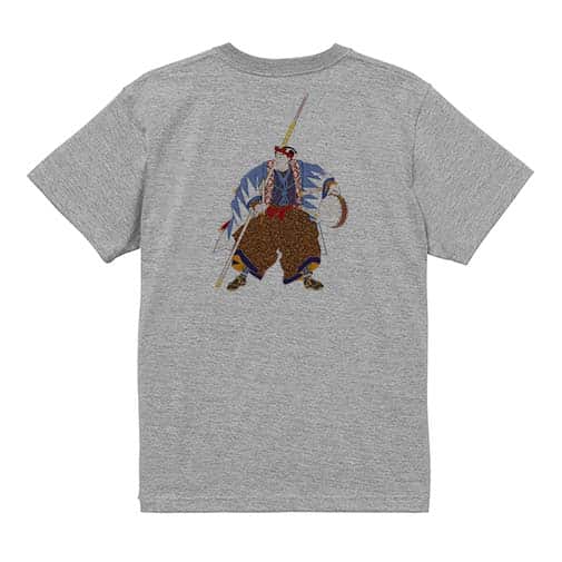 【Tシャツ】浮世絵　大石内蔵助 5.6oz Cotton:100%