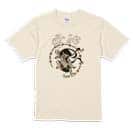 【Tシャツ】浮世絵　雷神 5.6oz Cotton:100%
