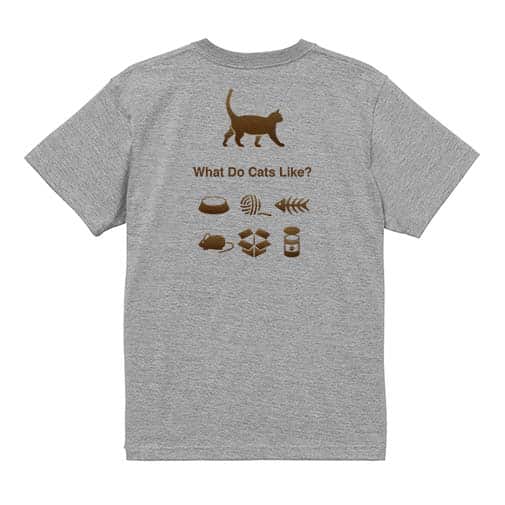 【Tシャツ】猫はどれがお好き? 5.6oz Cotton:100%