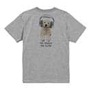 【Tシャツ】レトリバーだってNo Music No Life 5.6oz Cotton:100%