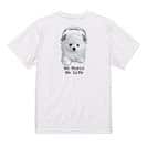【Tシャツ】ポメラニアンだってNo Music No Life 5.6oz Cotton:100%