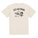 【Tシャツ】【釣りざんまい】レッツゴーフィッシング ウトウトアングラー 5.6oz Cotton:100%