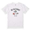 【Tシャツ】【釣りざんまい】ルアーとシロクマさん 5.6oz Cotton:100%