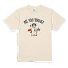【Tシャツ】【釣りざんまい】ルアーとシロクマさん 5.6oz Cotton:100%