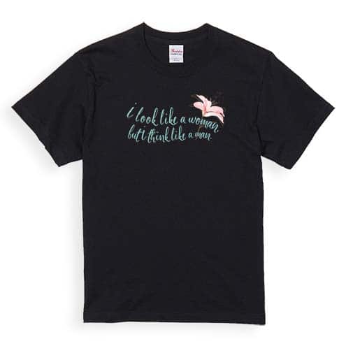 【Tシャツ】英字名言 ドリー・パートン名言 5.6oz Cotton:100%