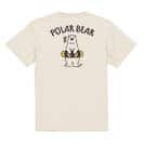【Tシャツ】シロクマさんと浮き輪(wakat) 5.6oz Cotton:100%