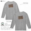 【長袖Tシャツ】ウクライナ寄付金 デザインN0.4 5.6oz Cotton:100%