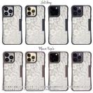 【Compos-Case】シルバーリーフ【ラメ】 No2