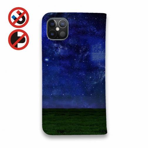 【手帳型ベルトなし】【Stick Case】Tree and star