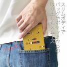 【手帳型ベルトなし】【Stick Case】【釣りざんまい】レトロフィッシュ_オレンジ