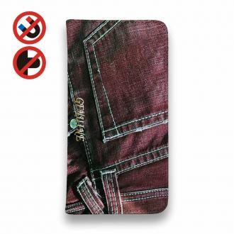 【Genuine】【手帳型ベルトなし】【Stick Case】シ?ーンス? 　レット?