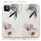 【手帳型ベルトなし】【Stick Case】プランツデザイン No.3