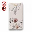 【手帳型ベルトなし】【Stick Case】デリケートペイント ピンク