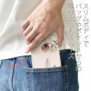 【手帳型ベルトなし】【Stick Case】デリケートペイント ピンク