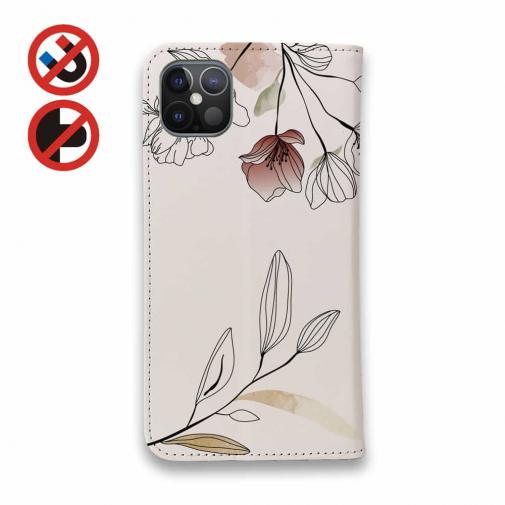 【手帳型ベルトなし】【Stick Case】デリケートペイント ピンク