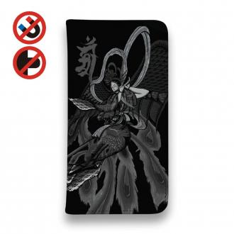 【彫姫】【手帳型ベルトなし】【Stick Case】羽衣天女