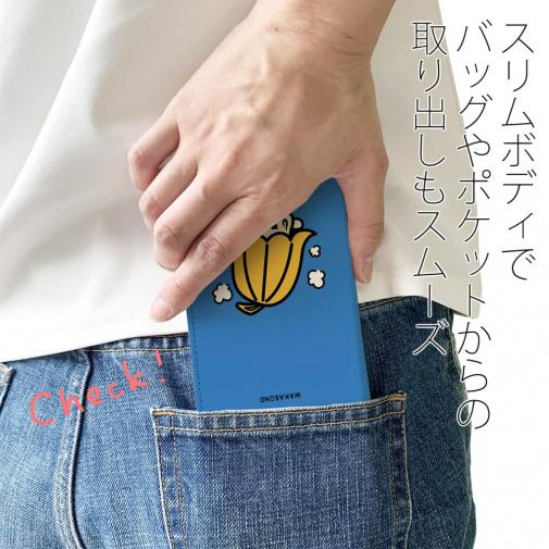 【手帳型ベルトなし】【Stick Case】【ワカボンド】WAKAMAKAシリーズ サウナハトン