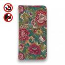 【手帳型ベルトなし】【Stick Case】クラシック牡丹