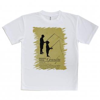 【Tシャツ】おじいちゃんと魚釣り
