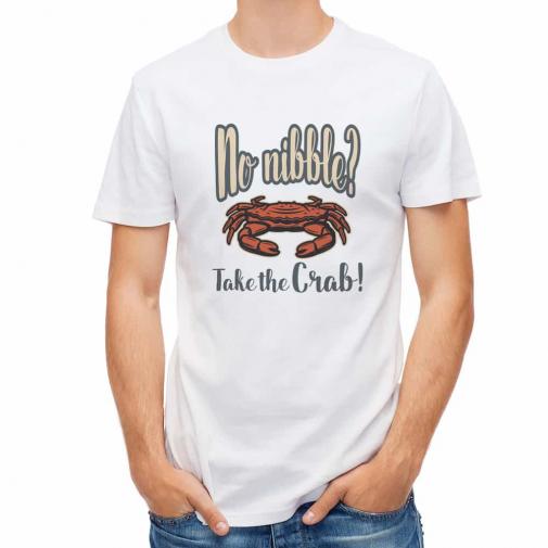 【Tシャツ】釣れない！？カニを持っているでしょ！