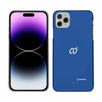 【透明型（TPU）】ロゴ・ブルー