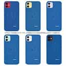 【透明型（TPU）】ロゴ（大）・ブルー