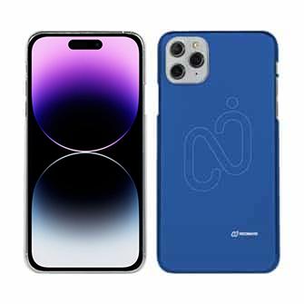 【透明型（TPU）】ロゴ（大）・ブルー