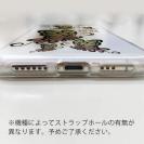 【ROMI HIME】【TPU】蝶　トライバル　オーロラ　ホワイト