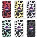 【Pariko】【TPUケース】牛柄と女の子 アメコミ