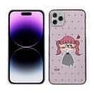 【Pariko】【TPUケース】恋するん女の子(ピンク) アメコミ