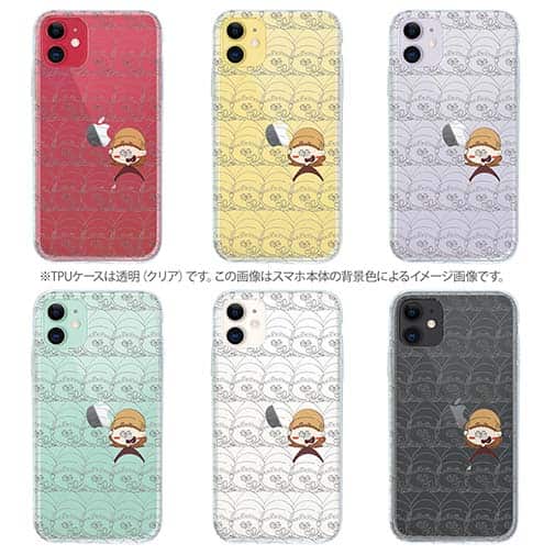 【Pariko】【TPUケース】たくさんの女の子 アメコミ