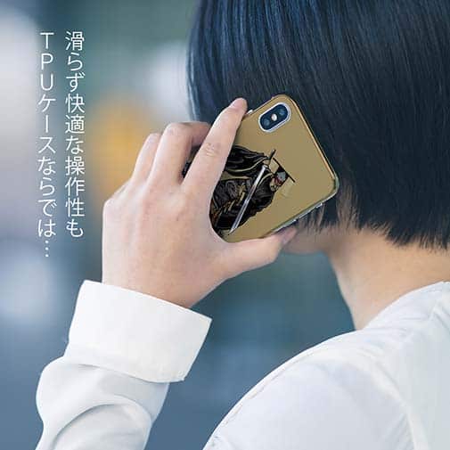 【TPU】【彫姫】秦の始皇帝（カラー）　和彫りデザイン