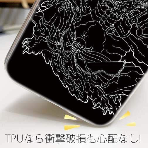 【TPU】【彫姫】鬼　和彫りデザイン