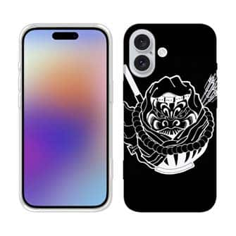 【TPU】【彫姫】弁慶達磨（ブラック）