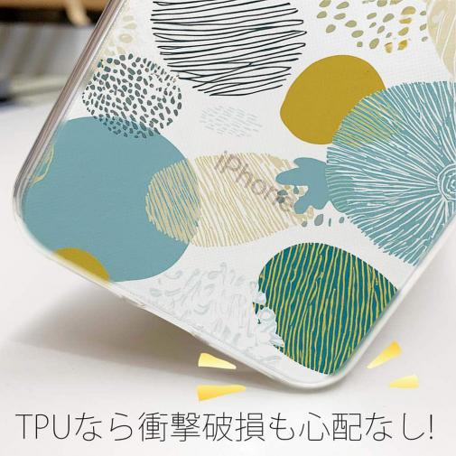 【TPU】北欧デザイン 色とりどりの花