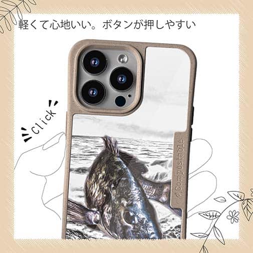 【Compos-Case】精悍なクロダイ(チヌ)