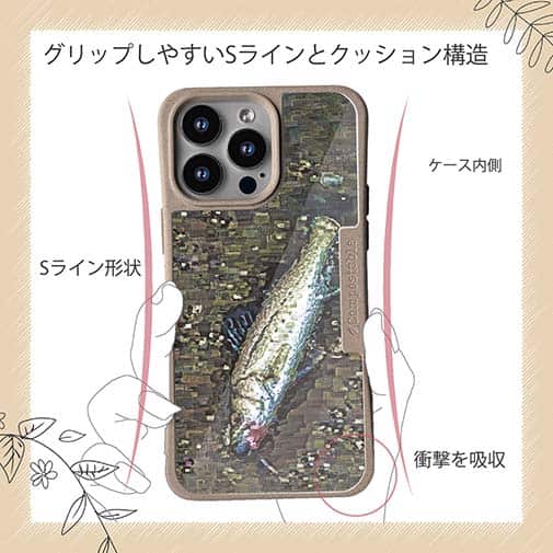 【Compos-Case】ルアーにヒットしたスズキ