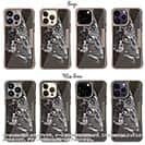 【Compos-Case】クロダイ(チヌ)　墨絵風(黒)