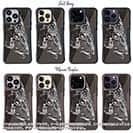 【Compos-Case】クロダイ(チヌ)　墨絵風(黒)