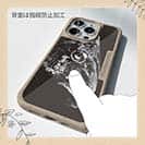 【Compos-Case】クロダイ(チヌ)　墨絵風(黒)