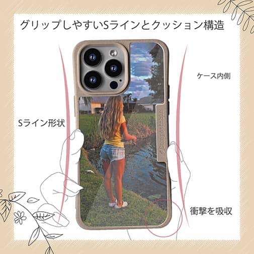 【Compos-Case】ルアーフィッシングを楽しむ女性