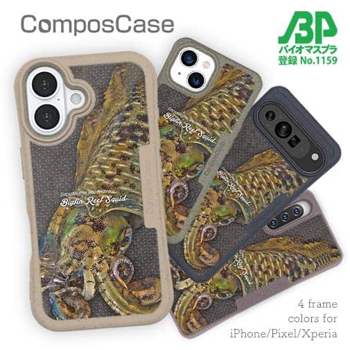 【Compos-Case】エギングにアオリイカ