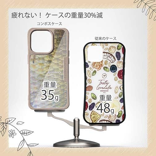 【Compos-Case】ヘラブナの鱗