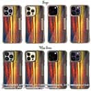 【Compos-Case】湖面と夕焼け