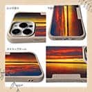 【Compos-Case】湖面と夕焼け