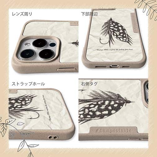 【Compos-Case】Vintage 1800s angling fly fishing