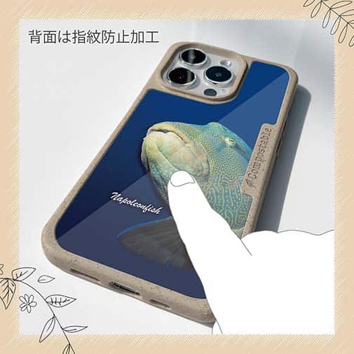 【Compos-Case】水中　ナポレオンフィッシュ